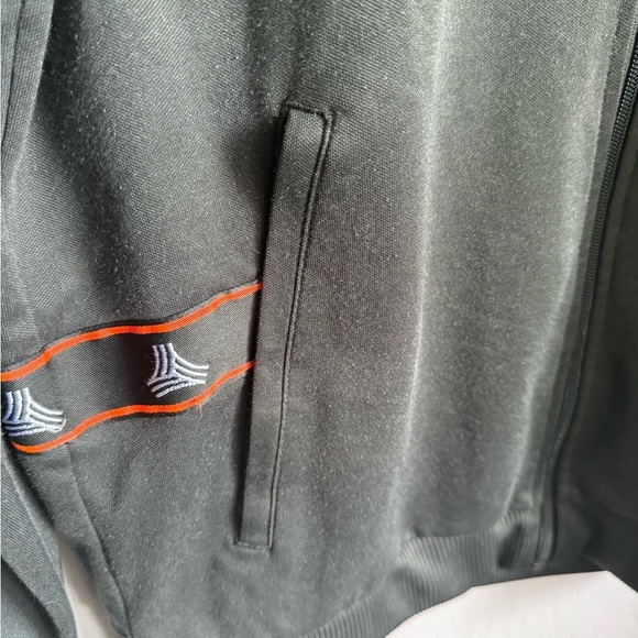 Men’s L Green Adidas Long Sleeve Full Zip Athletic Jacket - Picture 3 of 7